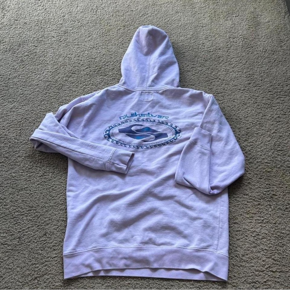 Vintage Quiksilver pink hoodie - Picture 2 of 4